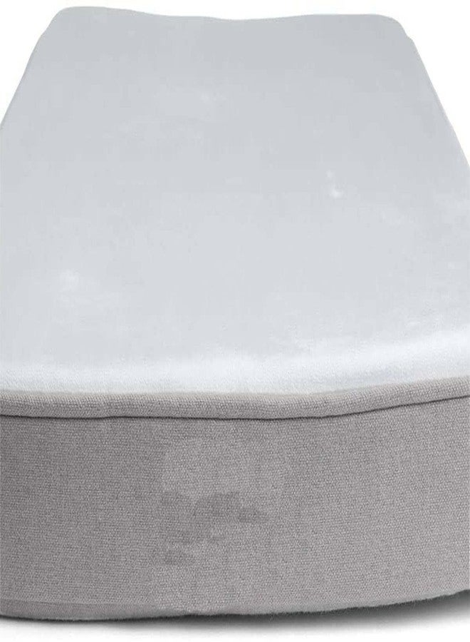 Fluffy's Snooz Dog Bed - Foam Pet Crate Pad for Puppies (Grey, Large) - Image 4